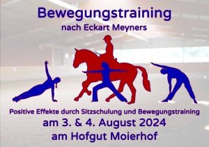 Bewegungstraining nach Eckart Meyners von 2. bis 4. August 2024