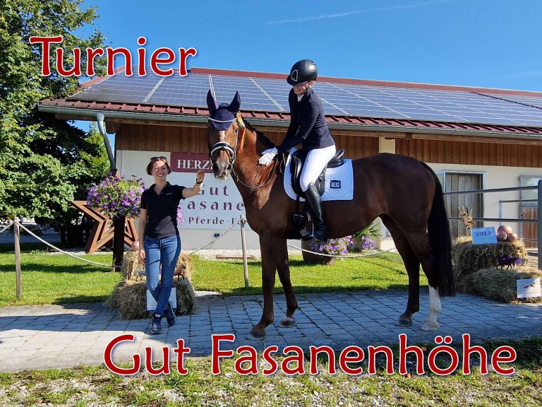 Turnier auf dem Gut Fasanenhöhe August 2025