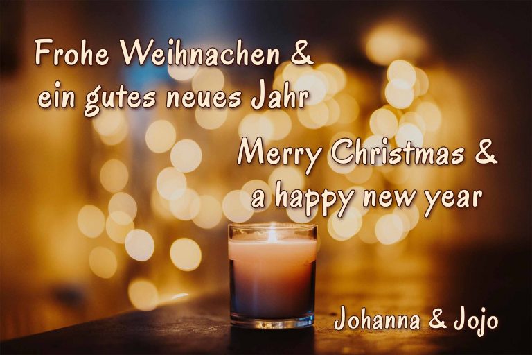 Frohe Weihnachten und ein gutes neues Jahr 2026