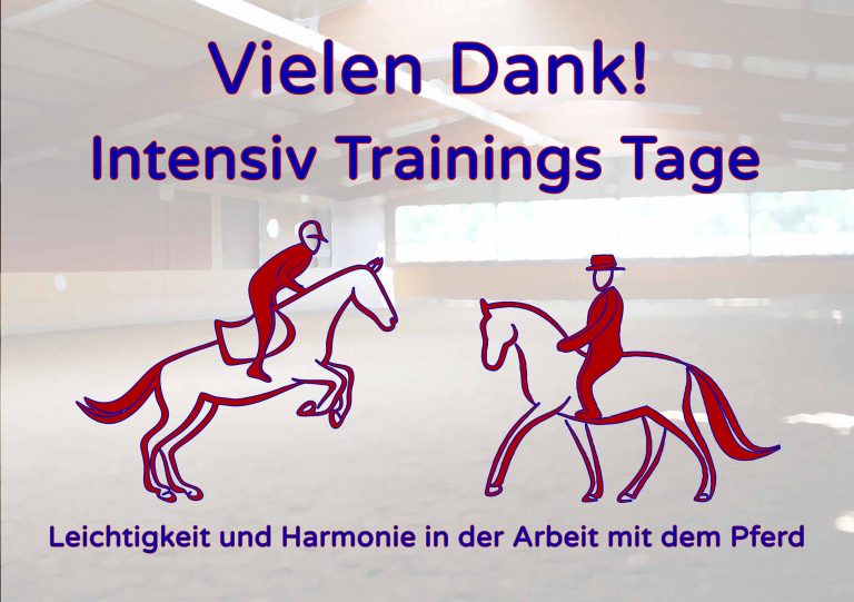 Intensiv Trainings Tage April 2026