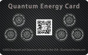 QuantumLifestyle EnergyCard hinten